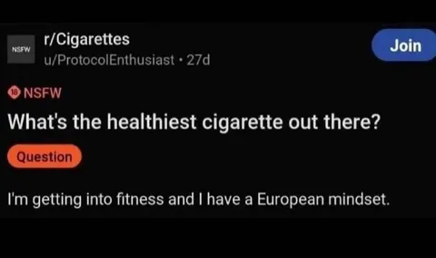 The Healthiest Cigarette
