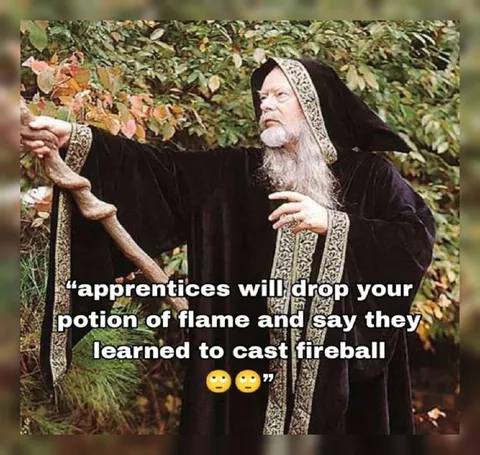 Apprentices Cast Fireball