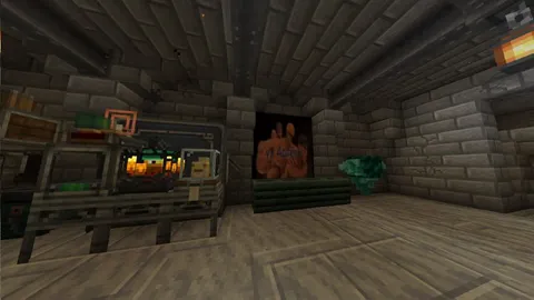 Minecraft Stone Room