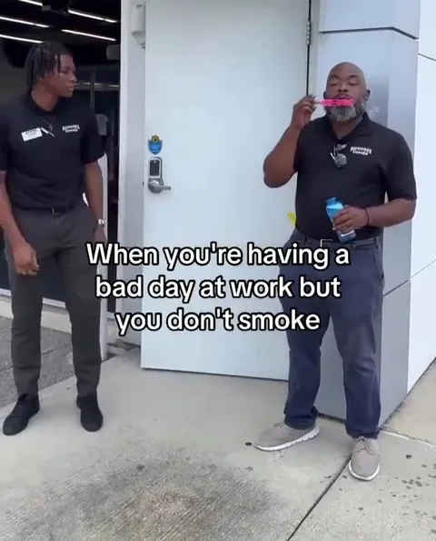 When You Don't Smoke at Work