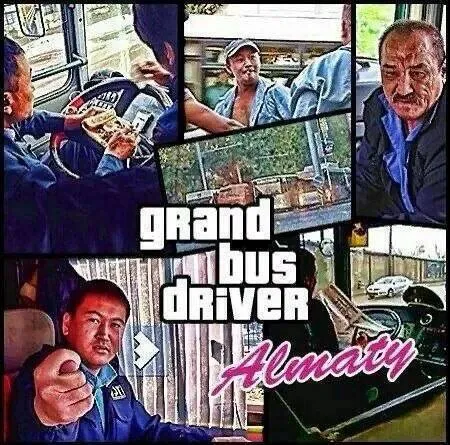 Grand Bus Driver Almaty