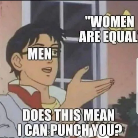 Women Are Equal Punchline