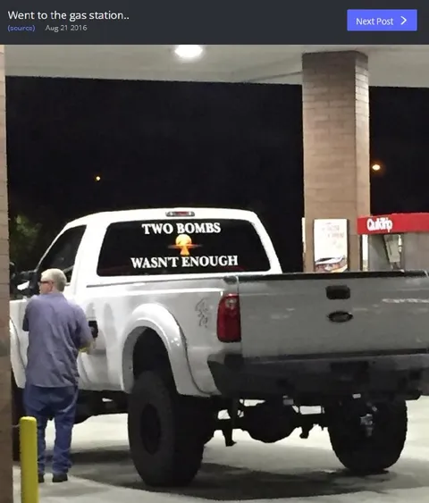Two Bombs Wasn't Enough Truck