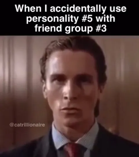 Accidentally Using the Wrong Personality