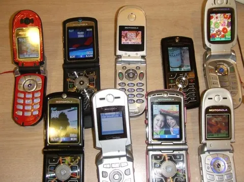 Коллекция телефонов Motorola
