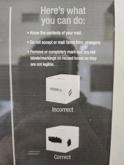 Correctly Mark the Vodka Box