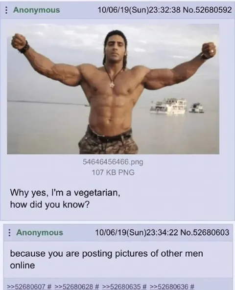 Vegetarian Bodybuilder Joke