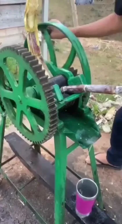 Ручной пресс для сахарного тростника