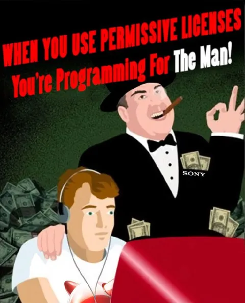 Permissive Licenses Programming Meme