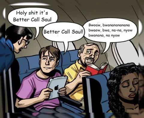 Better Call Saul on a Plane