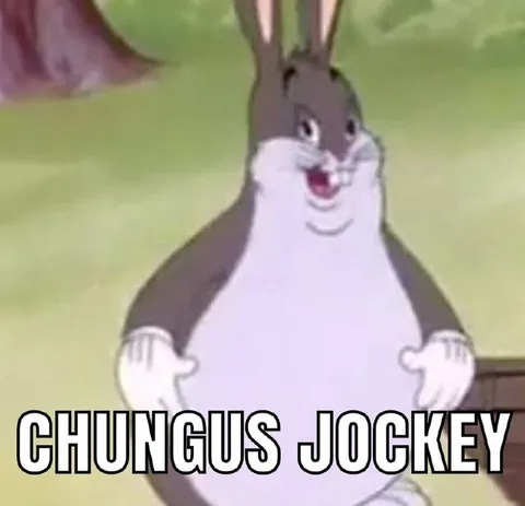 Chungus Jockey Bugs Bunny