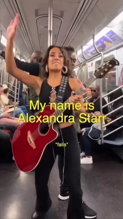 Alexandra Starr Subway Concert