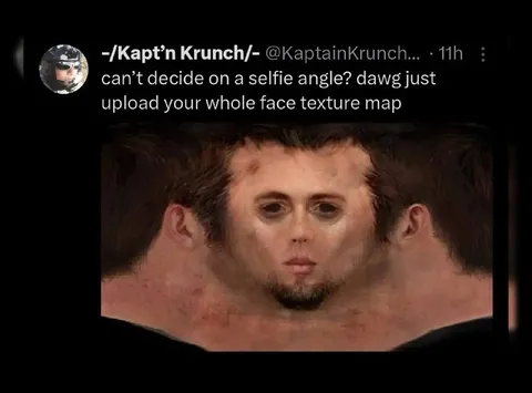 Whole Face Texture Map