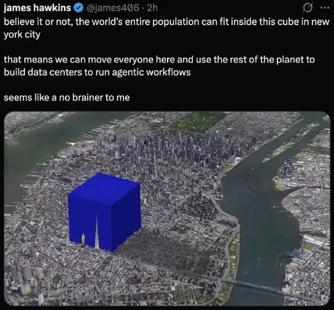 Everyone Fits in New York Cube
