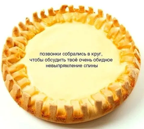 Позвонки собрались в круг