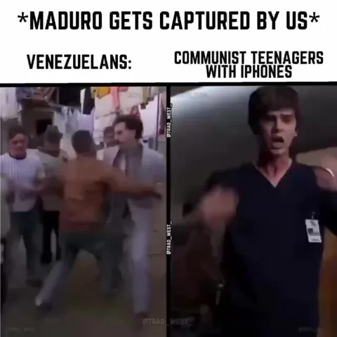 Maduro Captured by iPhone Communists