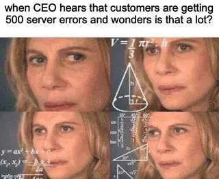 CEO Wonders About Server Errors