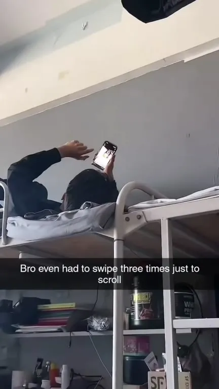 Three Swipes Just to Scroll