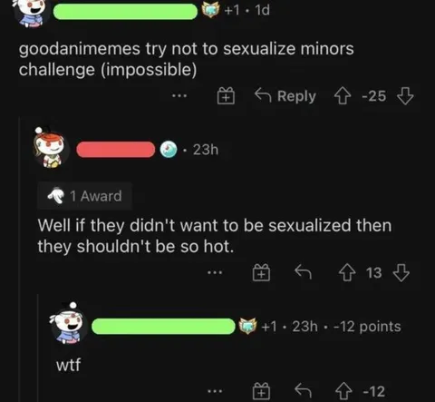 Try Not to Sexualize Minors Challenge
