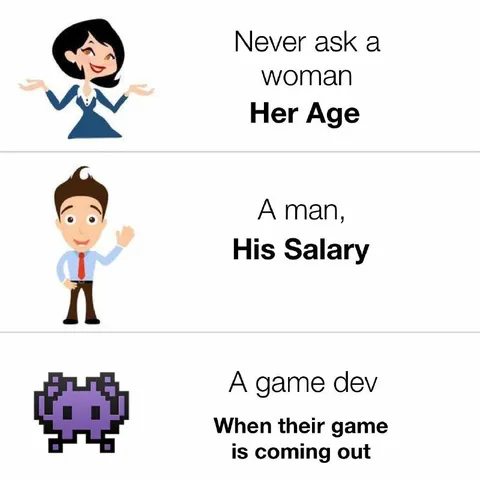 Never Ask a Game Dev