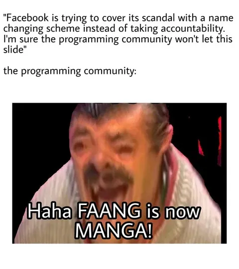Facebook Renames FAANG to MANGA