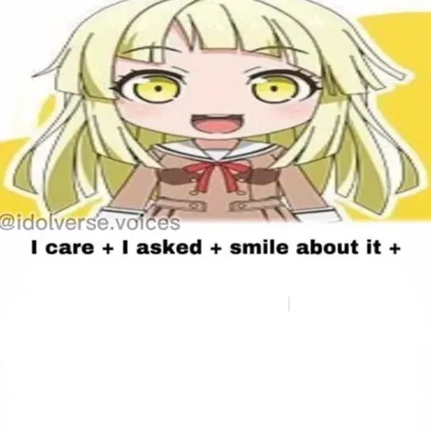 I Care Plus I Asked Reaction