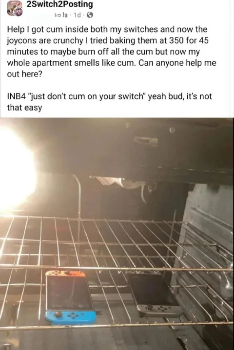 Switches Baked in the Oven