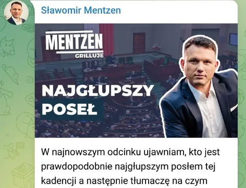 Najgłupszy poseł kadencji