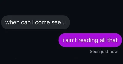 I Ain't Reading All That