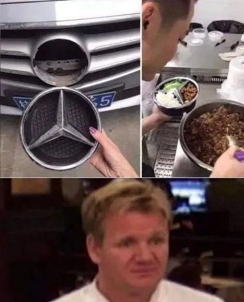 Когда повар испортил Мерседес