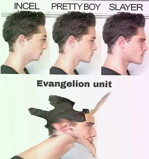 Incel Pretty Boy Slayer Evangelion