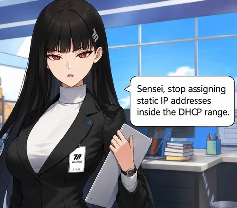 Static IP Inside DHCP Range