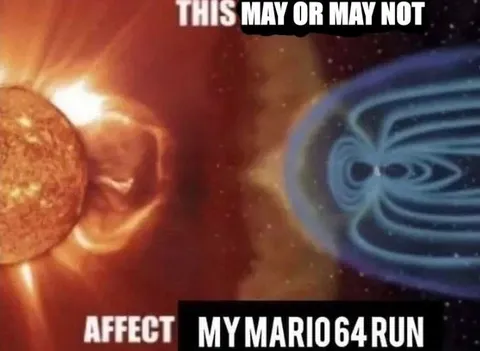 This May Affect My Mario 64 Run