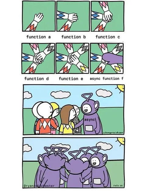 Async Function Joins the Group