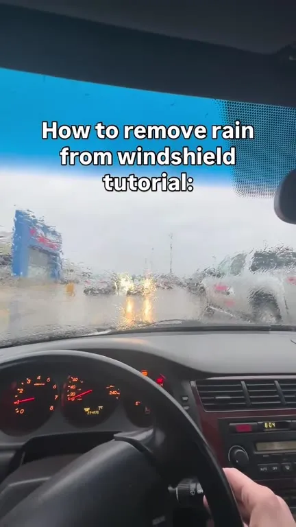 Windshield Rain Removal Tutorial