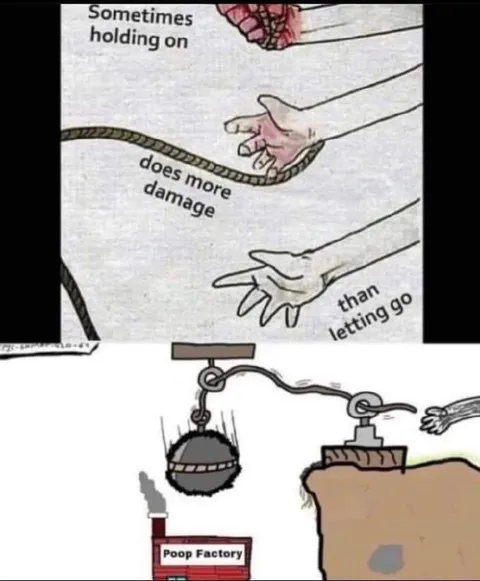 Holding On Does More Damage