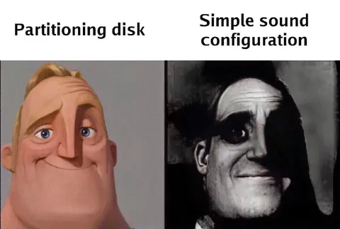 Partitioning Disk vs Simple Sound