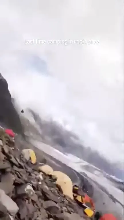 Last Time Camping in a Rocky Area