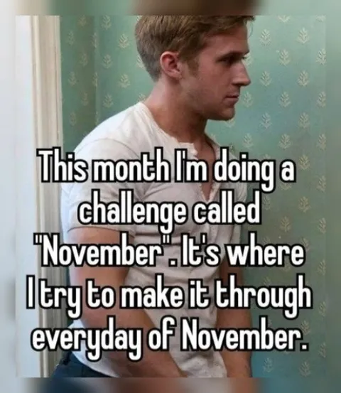 The November Challenge