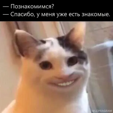 У меня уже есть знакомые