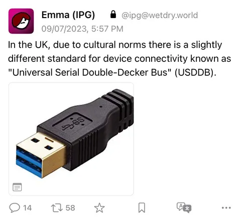 Universal Serial Double-Decker Bus