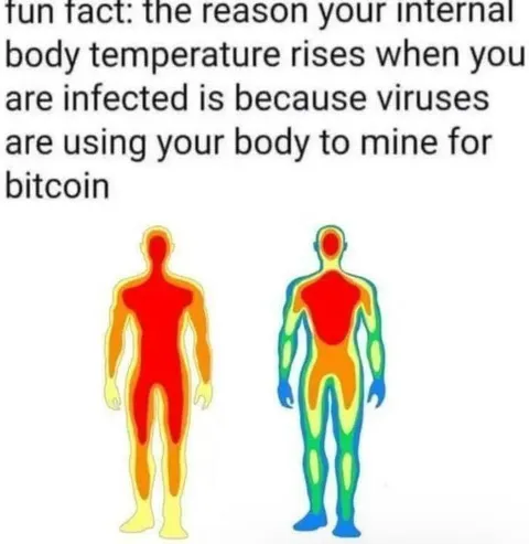 Viruses Mining Your Body for Bitcoin