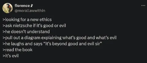 Nietzsche Ethics Diagram