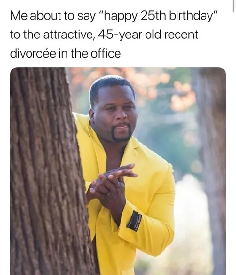 Attractive Divorcée Birthday Greeting