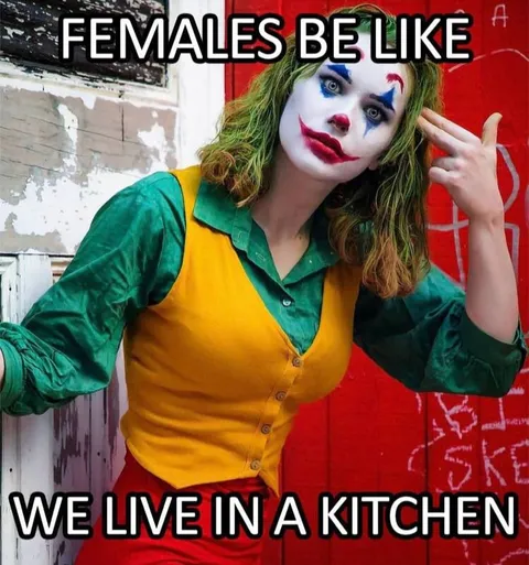 Females Be Like Kitchen Joke
