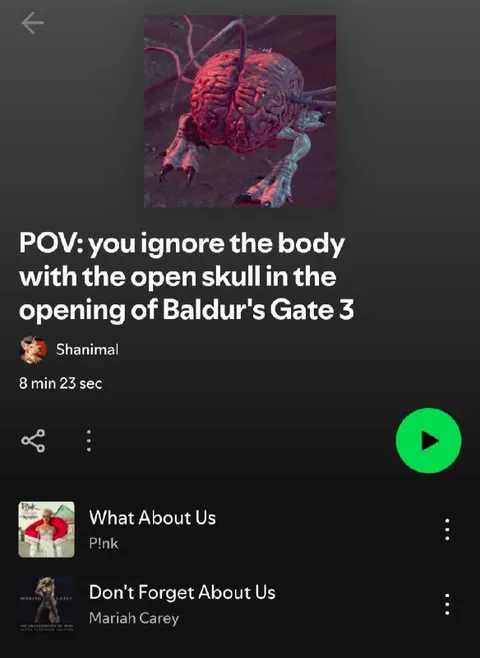 Ignoring the Open Skull in Baldur's Gate 3