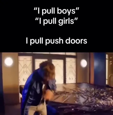 I Pull Push Doors