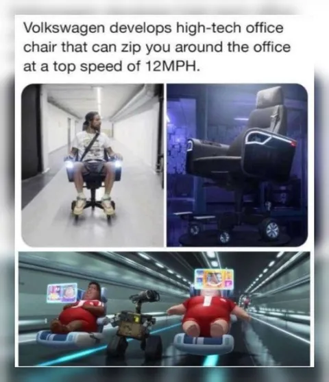 Volkswagen Office Chair Speed