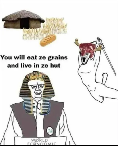 You will eat ze grains