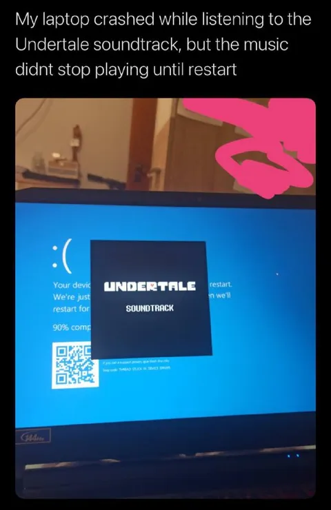Undertale soundtrack survives laptop crash